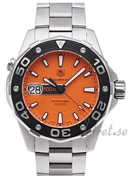 TAG Heuer Aquaracer 500 M Pomarańczowy/Stal Ø43 mm WAJ1113.BA0870