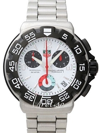 TAG Heuer Formula 1 Biały/Stal Ø42 mm CAC1111.BA0850