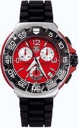 TAG Heuer Formula 1 Czerwony/Guma Ø42 mm CAC1112.BT0705