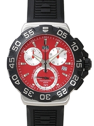 TAG Heuer Formula 1 Czerwony/Guma Ø41 mm CAH1112.BT0714