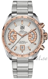 TAG Heuer Grand Carrera Biały/Stal Ø43 mm CAV515B.BA0902