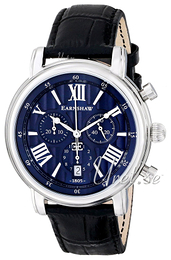 Thomas Earnshaw Longcase Niebieski/Skóra Ø43 mm ES-0016-02