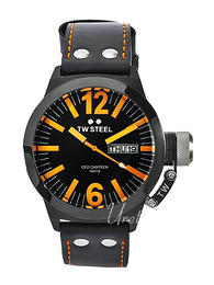 TW Steel Ceo Canteen Czarny/Skóra Ø50 mm CE1028