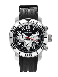 TW Steel Grandeur Diver Czarny/Guma Ø45 mm TW72