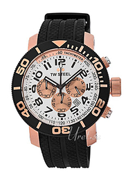 TW Steel Grandeur Diver Biały/Guma Ø48 mm TW77