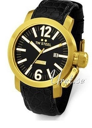 TW Steel Grandeur Automatic Czarny/Skóra Ø45 mm TWA100