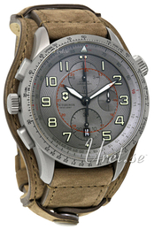 Victorinox AirBoss Szary/Skóra Ø45 mm 241732